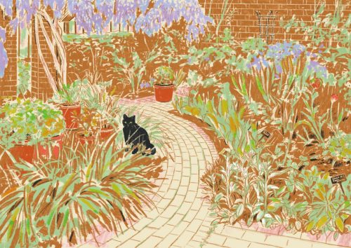 The owner of the garden