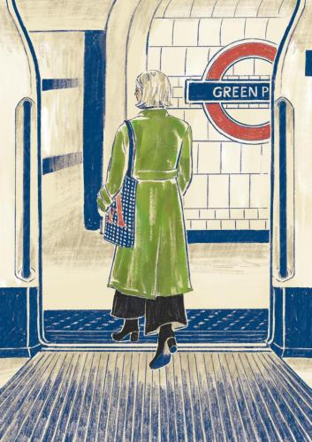 getting off the tube